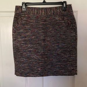 Multi colored Loft skirt